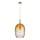Nordlux - Suspension sur câble UMA 1xE27/40W/230V Ø 23 cm brun/fumé