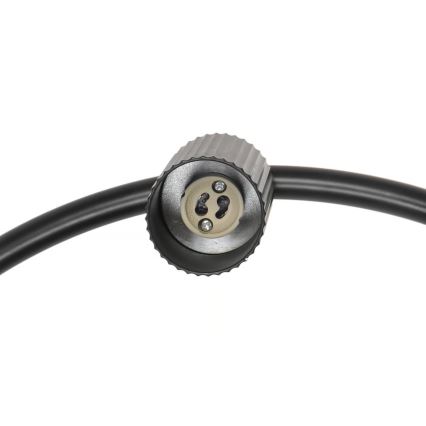 Nordlux - Suspension sur câble VICO 6xGU10/5W/230V noire