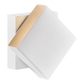 Nordlux - TURN LED Lampada da parete dimmerabile per esterni, 13,8 W/230 V, IP54, bianco
