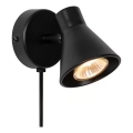Nordlux - Wandleuchte EIK 1xGU10/35W/230V schwarz