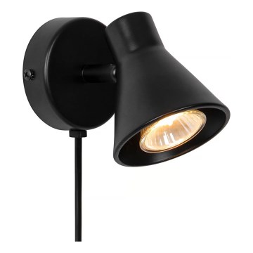 Nordlux - Wandleuchte EIK 1xGU10/35W/230V schwarz
