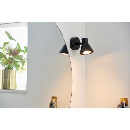 Nordlux - Wandleuchte EIK 1xGU10/35W/230V schwarz