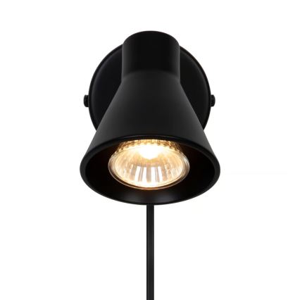 Nordlux - Wandleuchte EIK 1xGU10/35W/230V schwarz