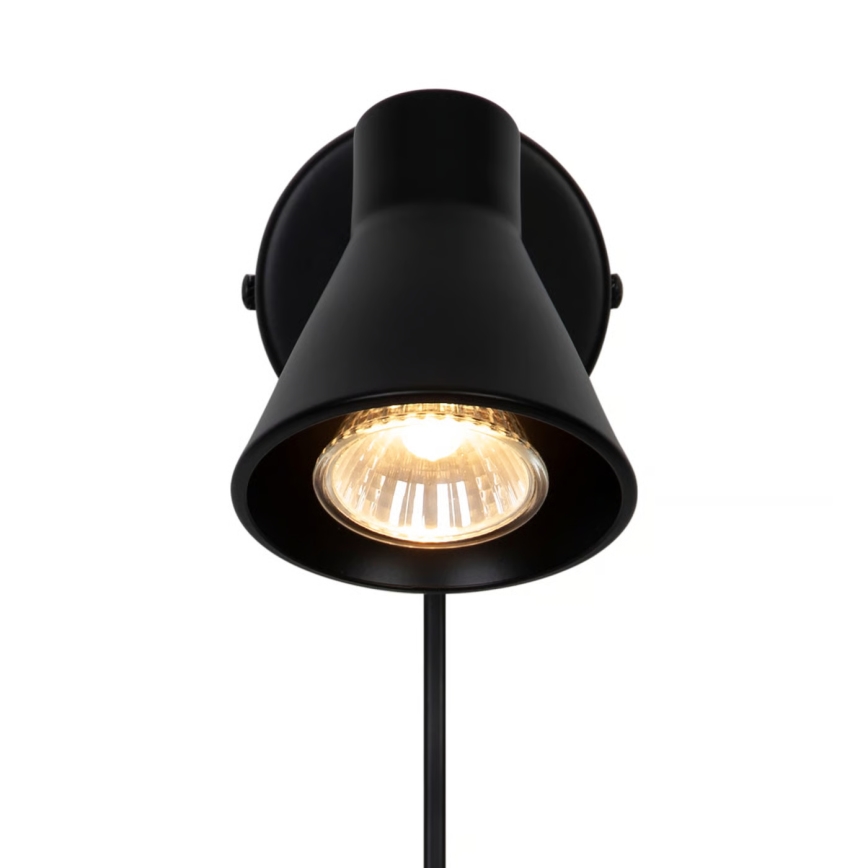 Nordlux - Wandleuchte EIK 1xGU10/35W/230V schwarz