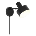 Nordlux - Wandleuchte MATIS 1xE27/15W/230V schwarz