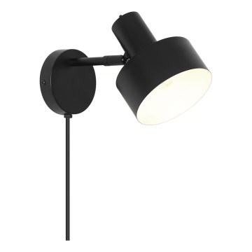 Nordlux - Wandleuchte MATIS 1xE27/15W/230V schwarz