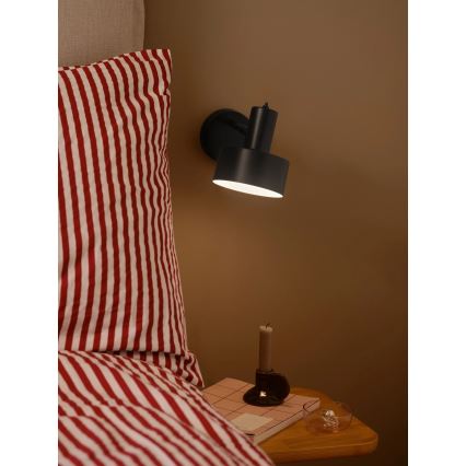 Nordlux - Wandleuchte MATIS 1xE27/15W/230V schwarz