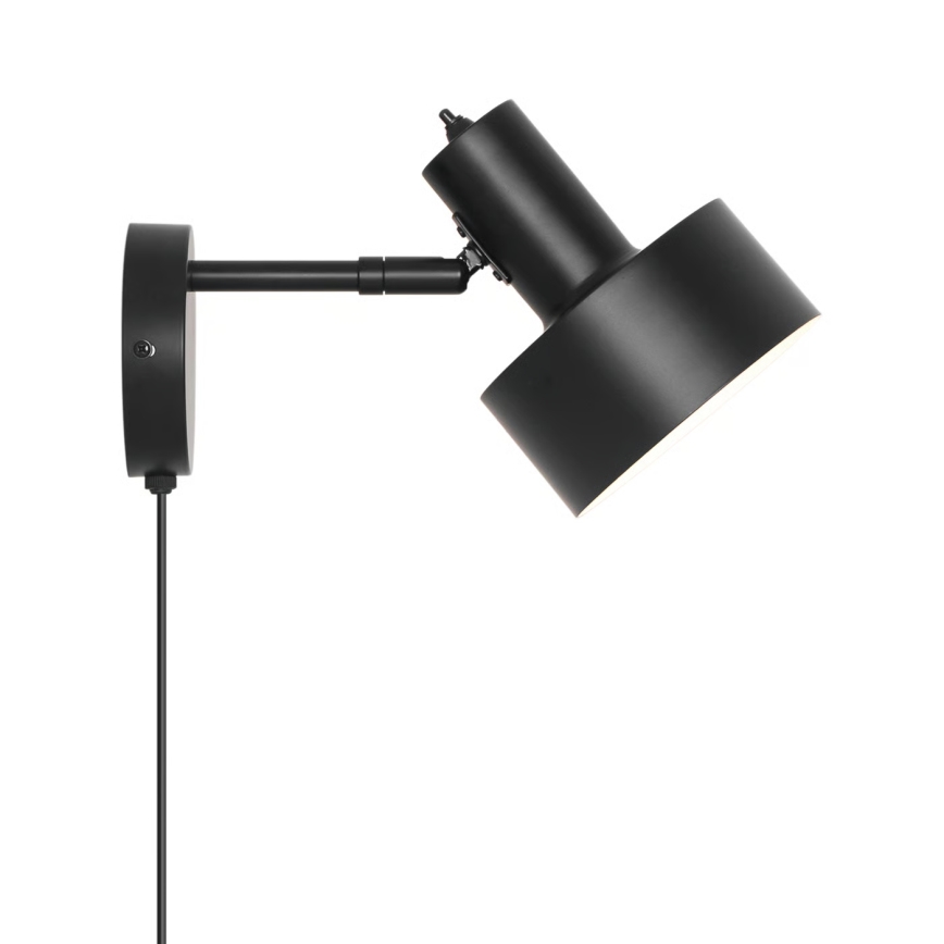 Nordlux - Wandleuchte MATIS 1xE27/15W/230V schwarz