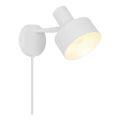 Nordlux - Wandleuchte MATIS 1xE27/15W/230V weiß