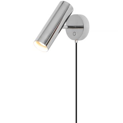 Nordlux - Wandspot MIB 1xGU10/20W/230V glänzender Chrom