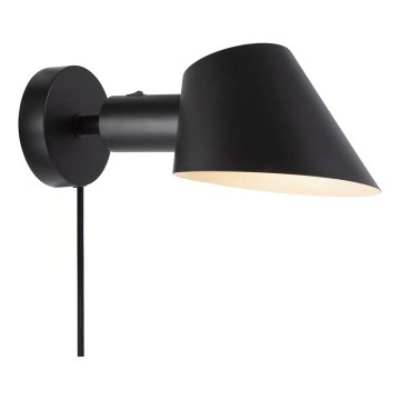 Nordlux - Wandleuchte STAY 1xE27/60W/230V schwarz