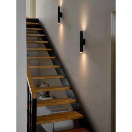 Nordlux - Wandleuchte VICO 2xGU10/5W/230V schwarz