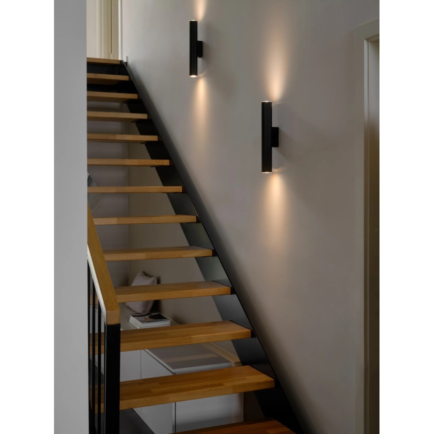 Nordlux - Wandleuchte VICO 2xGU10/5W/230V schwarz