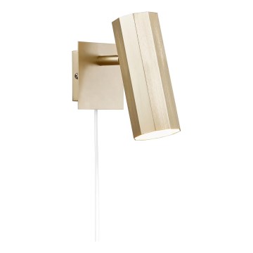 Nordlux - Wandstrahler ALANIS 1xGU10/15W/230V golden