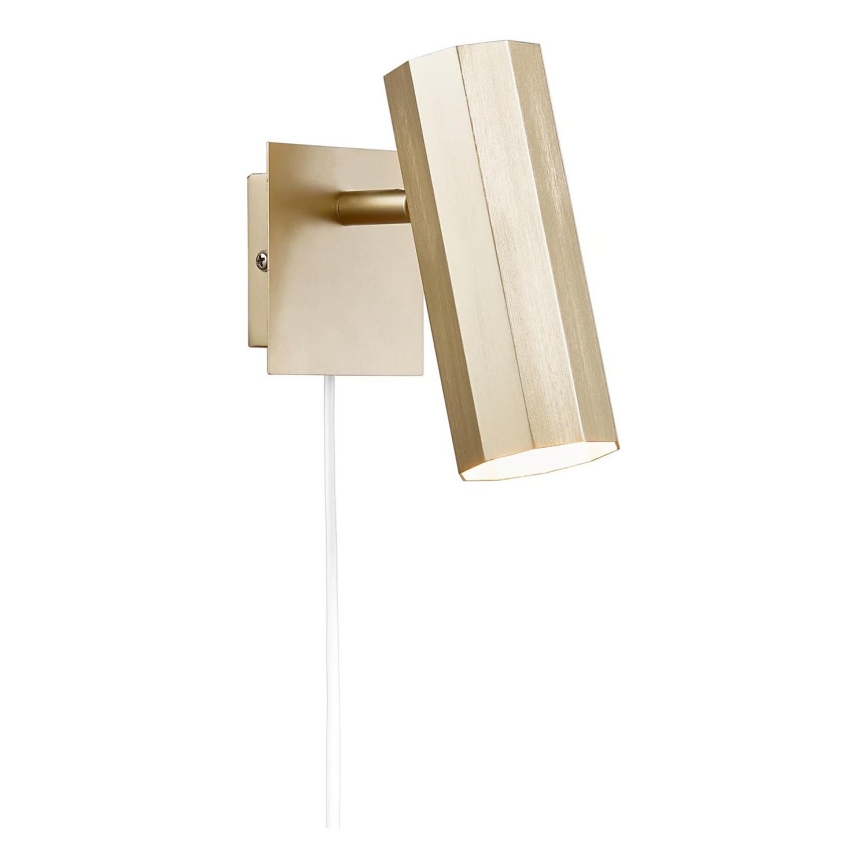 Nordlux - Wandstrahler ALANIS 1xGU10/15W/230V golden