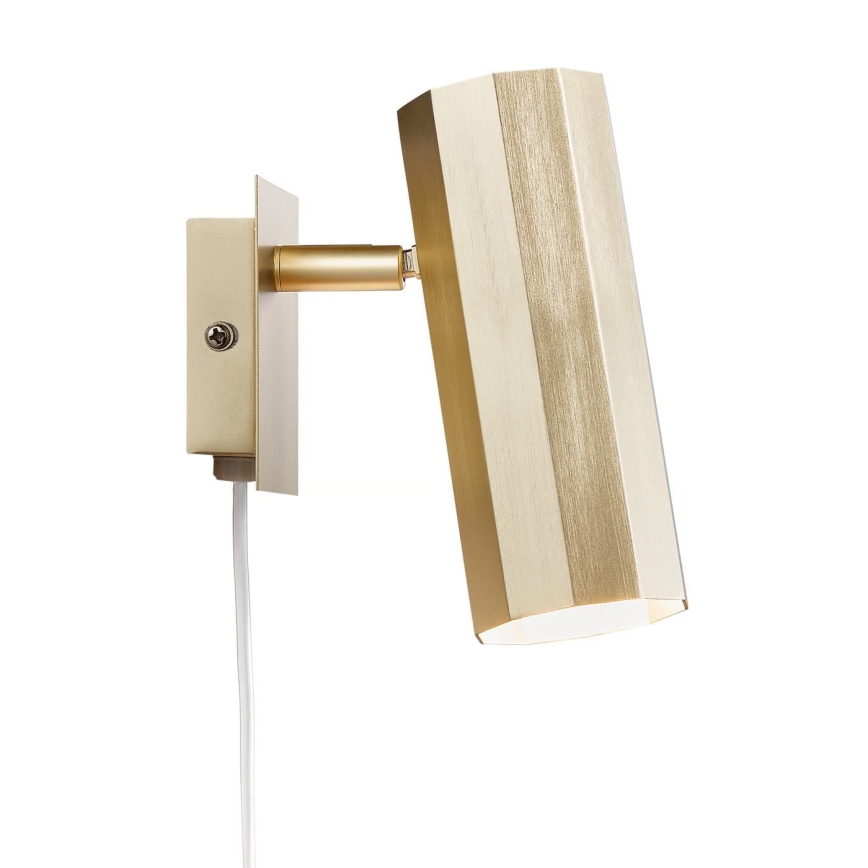 Nordlux - Wandstrahler ALANIS 1xGU10/15W/230V golden