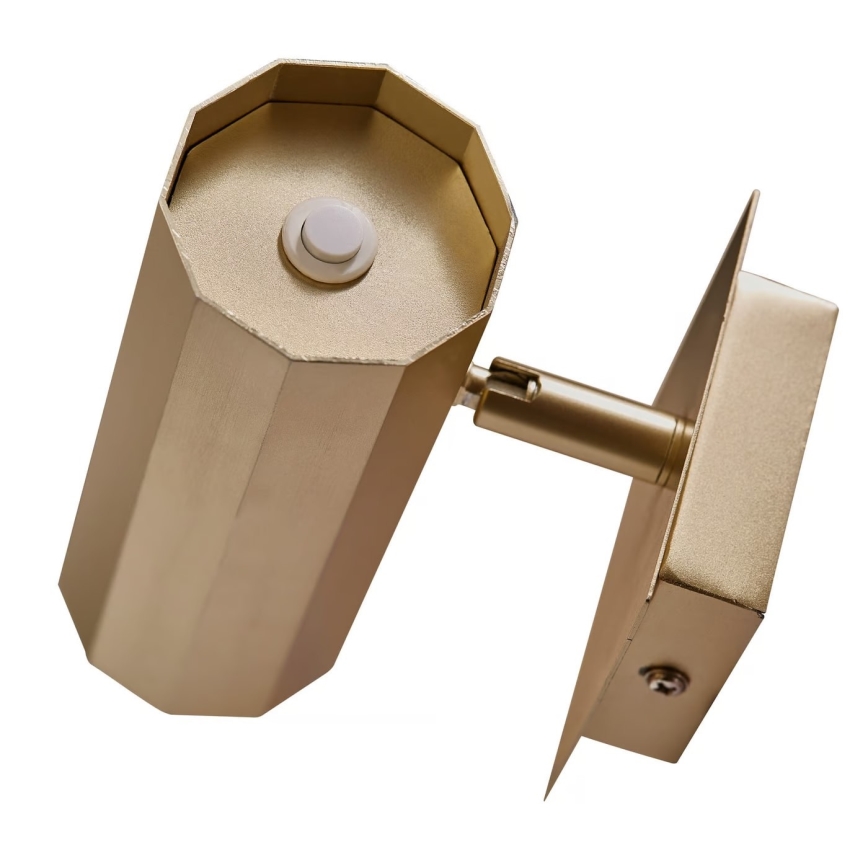 Nordlux - Wandstrahler ALANIS 1xGU10/15W/230V golden
