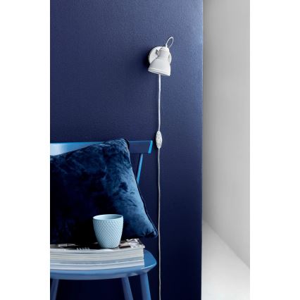 Nordlux - Wandstrahler ASLAK 1xGU10/35W/230V weiß