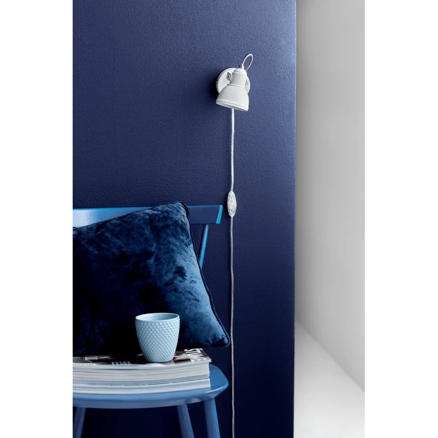 Nordlux - Wandstrahler ASLAK 1xGU10/35W/230V weiß