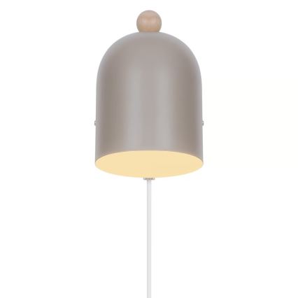 Nordlux - Wandstrahler GASTON 1xE27/15W/230V beige