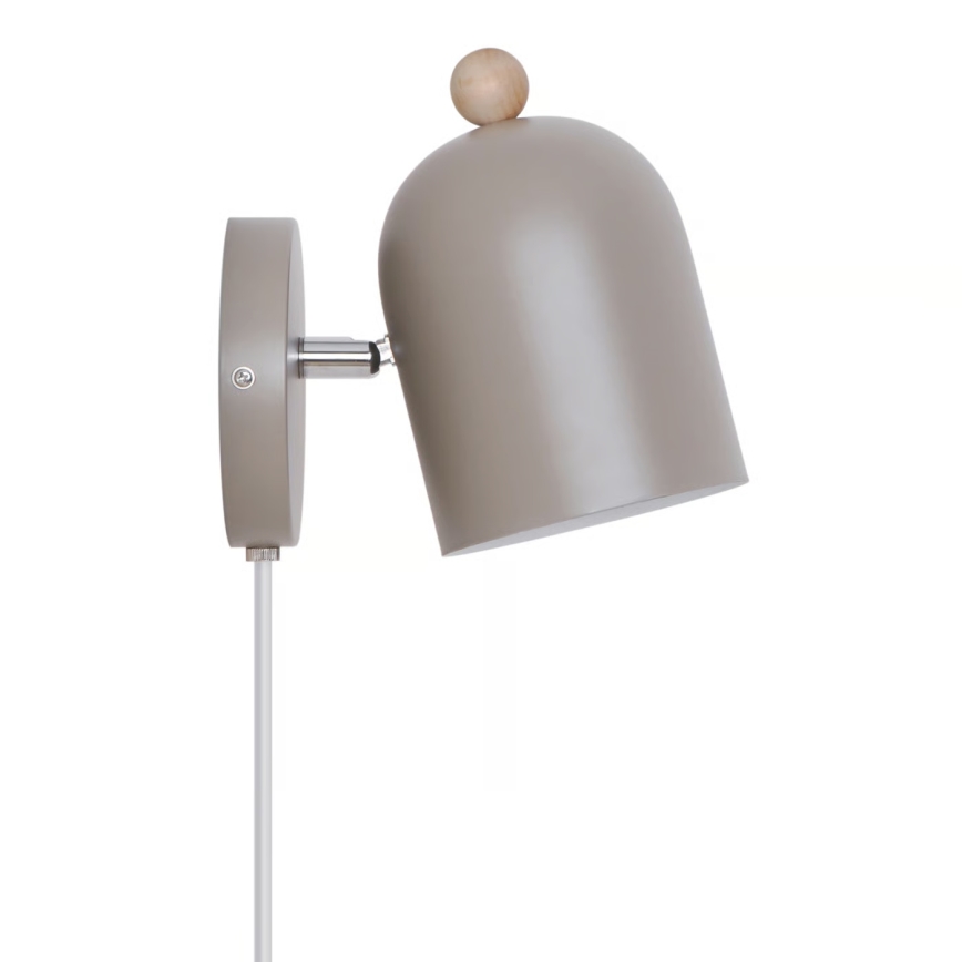 Nordlux - Wandstrahler GASTON 1xE27/15W/230V beige