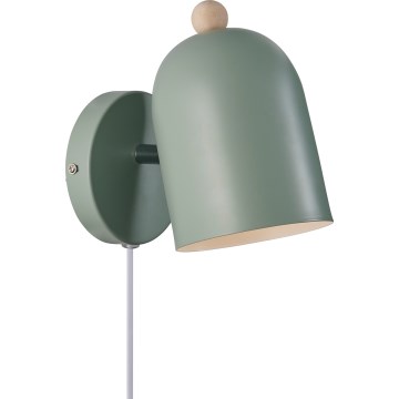Nordlux - Wandstrahler GASTON 1xE27/15W/230V grün