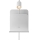 Nordlux - Wandstrahler mit Ablage und USB ROOMI 1xGU10/8W/230V weiß