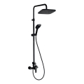 Novaservis - Dusch-Set mit Armatur METALIA ECO matt schwarz