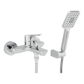 Novaservis - Ensemble pour baignoire avec mitigeur METALIA, chrome brillant