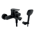 Novaservis - Ensemble pour baignoire avec mitigeur METALIA noir