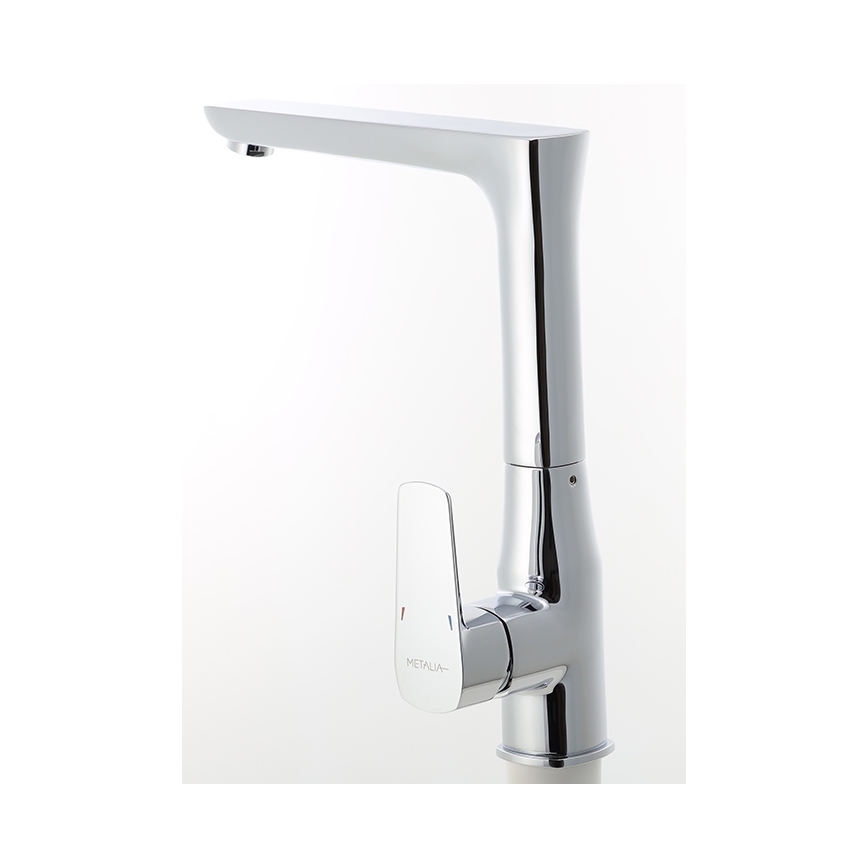 Novaservis - Miscelatore per lavello METALIA, finitura cromo lucido