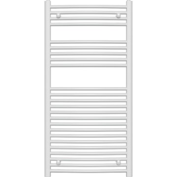 Novaservis - Radiateur sèche-serviettes arrondi pour salle de bains 644W/230V 120x60 cm blanc