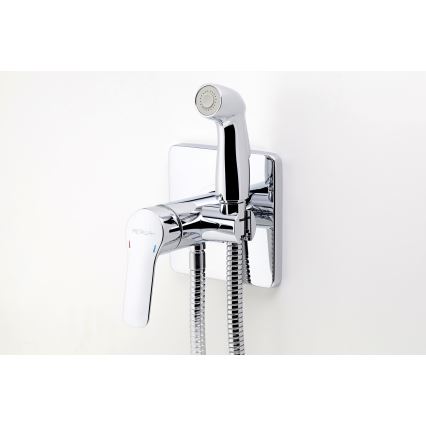 Novaservis-Robinet de bidet avec pulvérisateur pour une installation encastrée METALIA chrome brillant