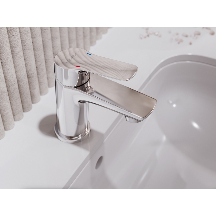 Novaservis - Robinet de lavabo METALIA 13,2 cm chrome brillant