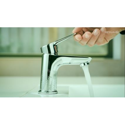 Novaservis - Robinet de lavabo METALIA 13,2 cm chrome brillant