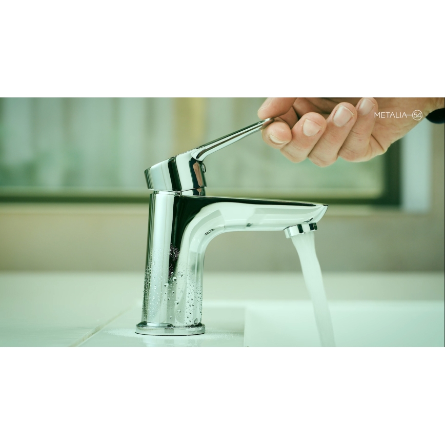 Novaservis - Robinet de lavabo METALIA 13,2 cm chrome brillant