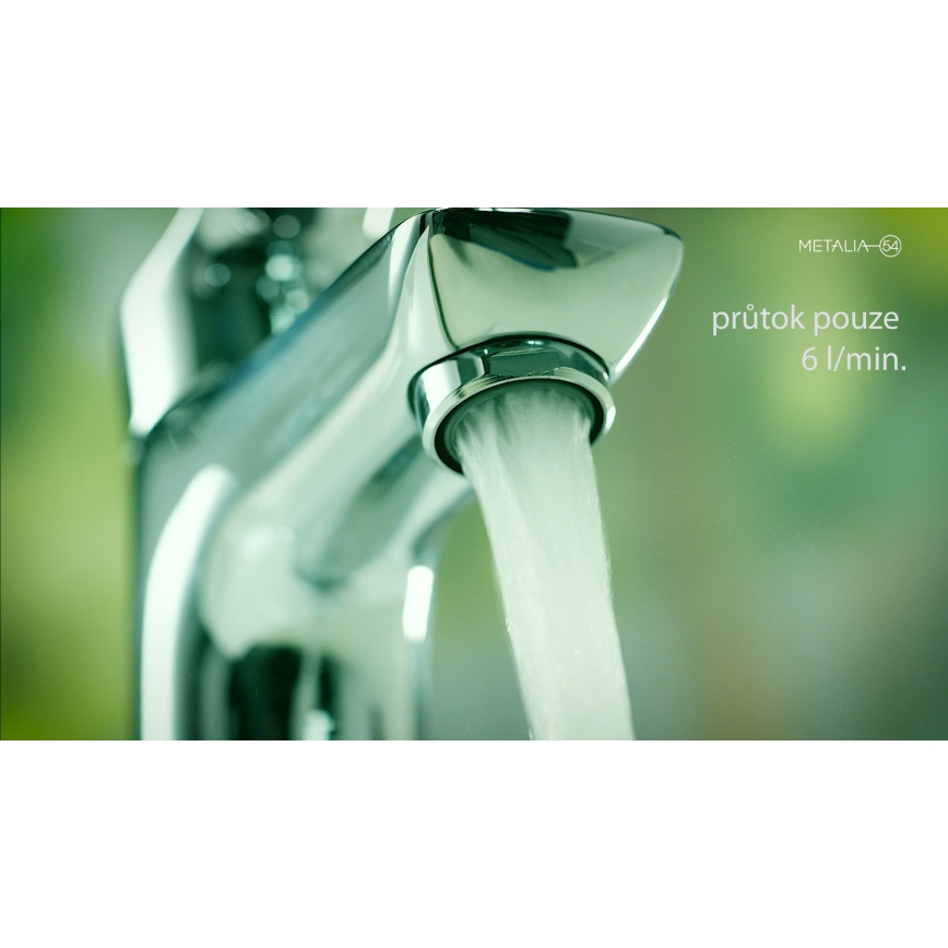 Novaservis - Robinet de lavabo METALIA 13,2 cm chrome brillant