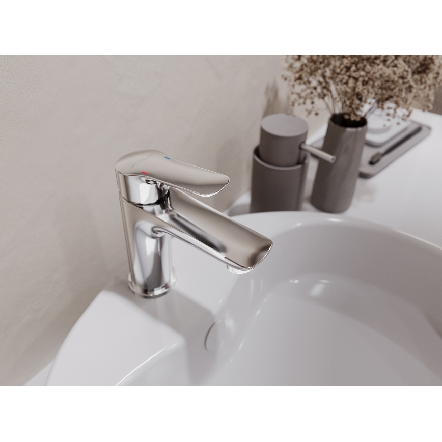 Novaservis - Robinet de lavabo METALIA 15,5 cm chrome brillant