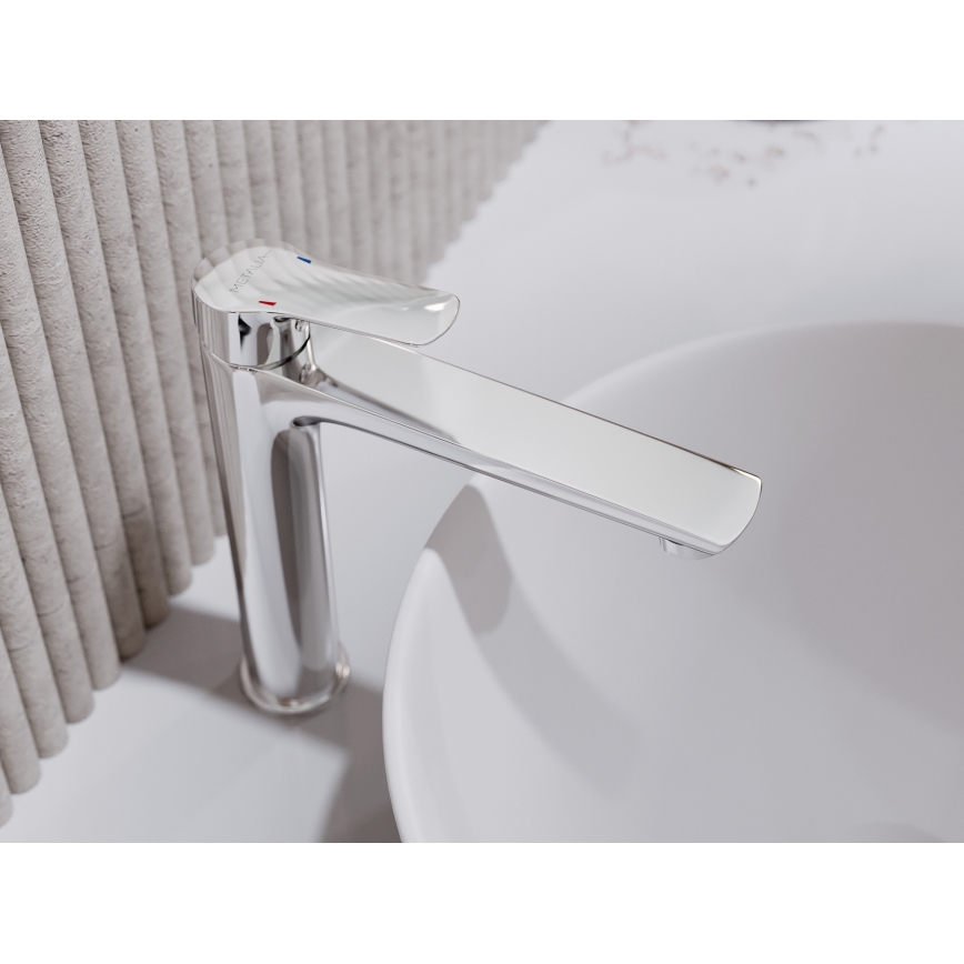 Novaservis - Robinet de lavabo METALIA 26,6 cm chrome brillant
