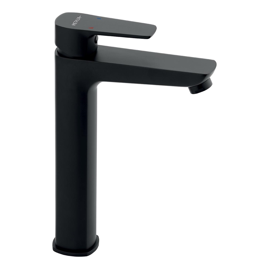 Novaservis - Robinet de lavabo METALIA ECO 25,7 cm mat noir