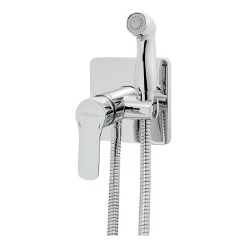 Novaservis-Rubinetto del bidet con spruzzatore per installazione a scomparsa METALIA cromo lucido