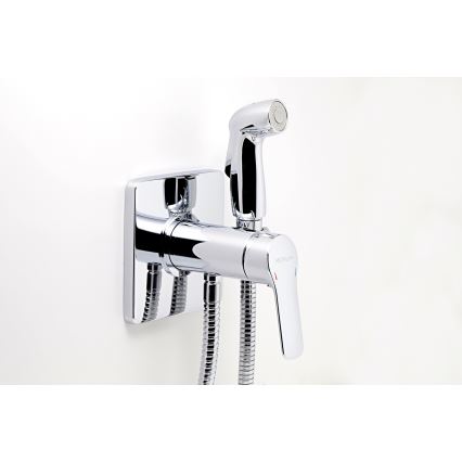 Novaservis-Rubinetto del bidet con spruzzatore per installazione a scomparsa METALIA cromo lucido