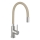Novaservis - Rubinetto per lavello con braccio flessible acciaio inossidabile/beige