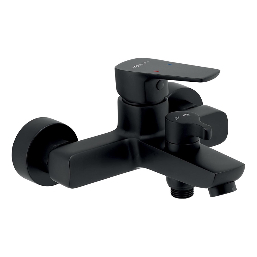 Novaservis - Rubinetto vasca da bagno METALIA opaco nero