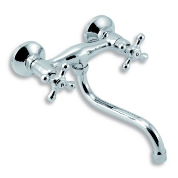 Novaservis - Spülbecken-/Waschbeckenarmatur TITANIA RETRO, hochglänzender Chrom