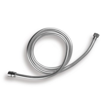 Novaservis - Tuyau de douche plastique 200 cm chrome mat
