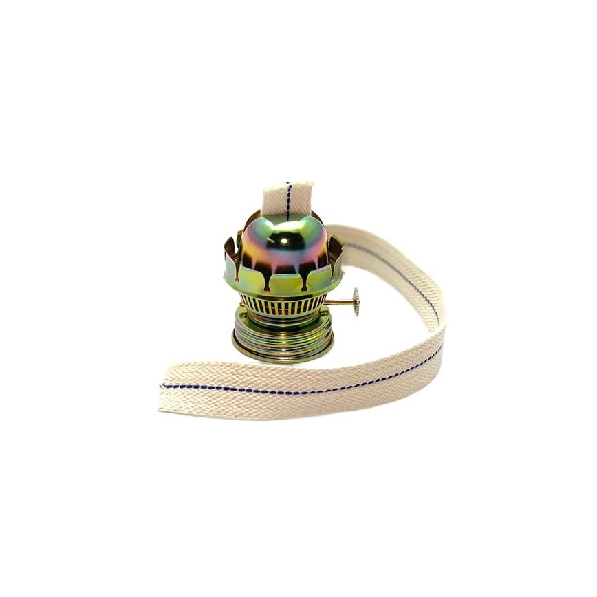 Öllampe Zinnständer 45 cm waldgrün