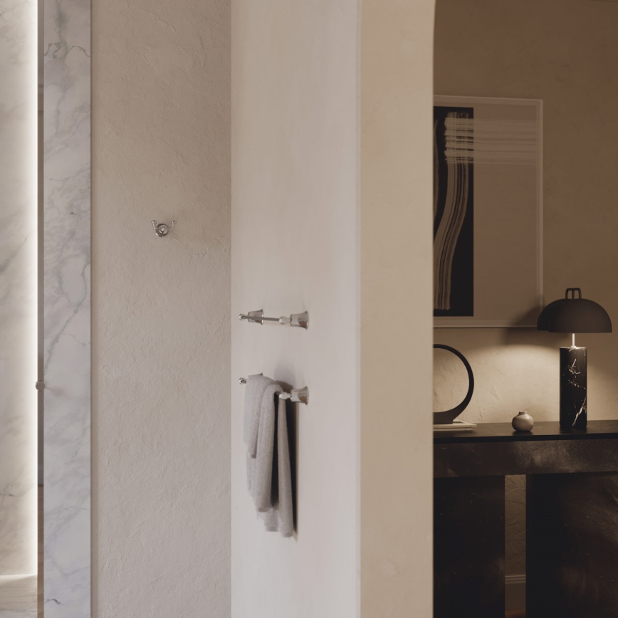 OMNIRES AL53120CR - Gancio a muro ART LINE cromo lucido