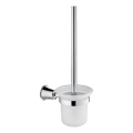 OMNIRES AL53620CR - Toilettenbürste wandmontiert ART LINE glänzendes Chrom