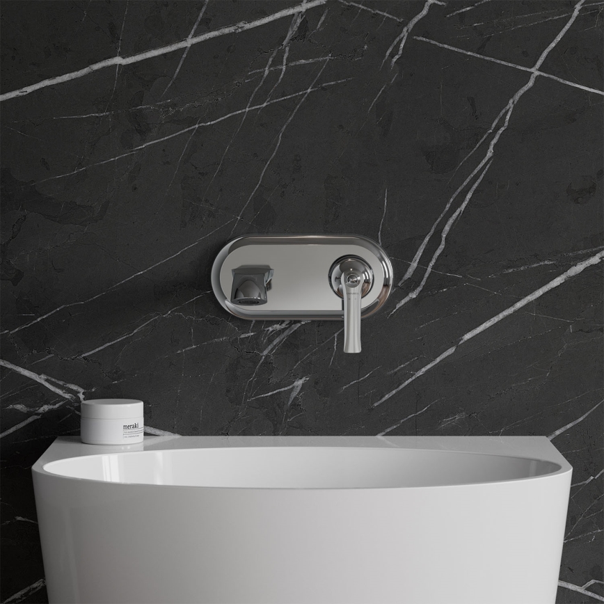 OMNIRES AM5215CR - Rubinetto per lavabo da incasso ARMANCE cromo lucido